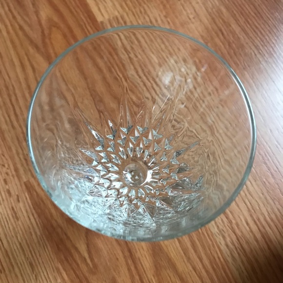 Set of 6 Vintage Luminarc Crystal Wine Glasses with cut glass pattern - Picture 4 of 6